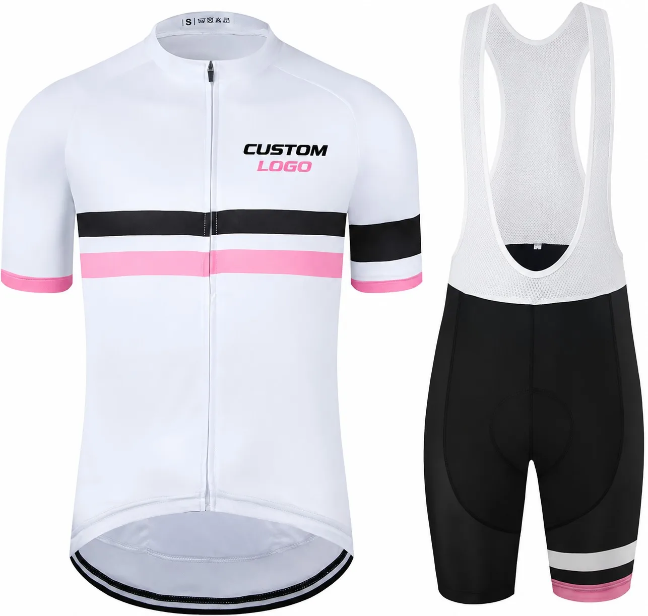 Minimalist White, Custom Logo, Racing Kit